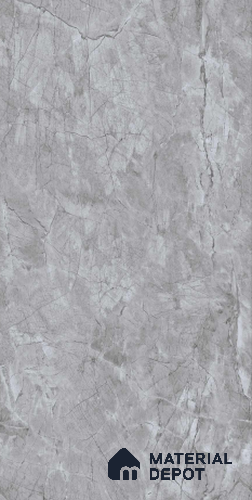Marble Look Floor & Wall Tile TL 07812 Glory Grey 4 ft x 2 ft Vitrified Glossy Finish Tile - 9 mm |  Random 3 | Suitable for Living Room, Bedroom, Bathroom & Kitchen