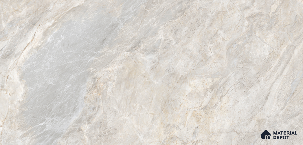 Marble Look Floor & Wall Tile TL 07727 Michel Angelo 4 ft x 2 ft Vitrified Glossy Finish Tile - 9 mm |  Random 4 | Suitable for Living Room, Bedroom, Bathroom & Kitchen