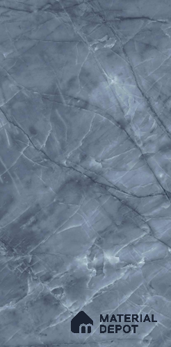 Marble Look Floor & Wall Tile TL 07816 B Mega Green 4 ft x 2 ft Vitrified Glossy Finish Tile - 9 mm |  Random 4 | Suitable for Living Room, Bedroom, Bathroom & Kitchen