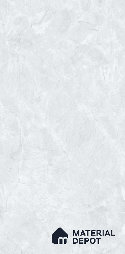 Marble Look Floor & Wall Tile TL 07813 Glory Silver 4 ft x 2 ft Vitrified Glossy Finish Tile - 9 mm |  Random 3 | Suitable for Living Room, Bedroom, Bathroom & Kitchen