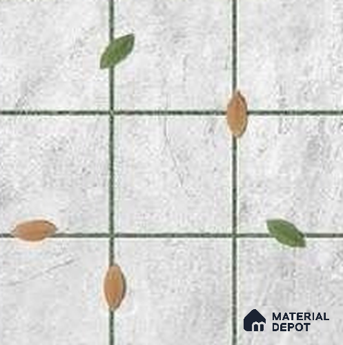 Punch Look Floor Tile TL 07758 P 1614 1.31 ft x 1.31 ft Vitrified Matte Finish Tile - 11 mm | Suitable for Outdoor Parking, Terrace, Balcony | Pattern Alignment May Vary | 2-3 mm Spacer is Mandatory