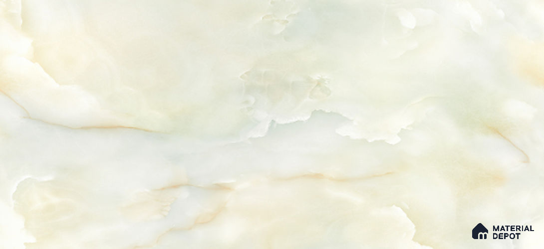 Marble Look Floor & Wall Tile TL 07722 El Rainbow Onyx 4 ft x 2 ft Vitrified Glossy Finish Tile - 9 mm |  Random 5 | Suitable for Living Room, Bedroom, Bathroom & Kitchen