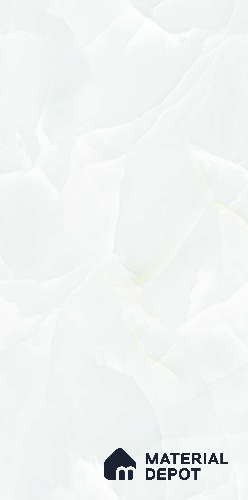 Marble Look Floor & Wall Tile TL 07818 Tess Light Green 4 ft x 2 ft Vitrified Glossy Finish Tile - 9 mm | Random 3 | Suitable for Living Room, Bedroom, Bathroom & Kitchen