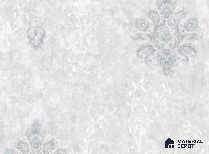 210326 | 10 Meter x 21 Inches Damask Look Wallpaper - 57.41 Sq. Ft. | Minimum 15% wastage during installation