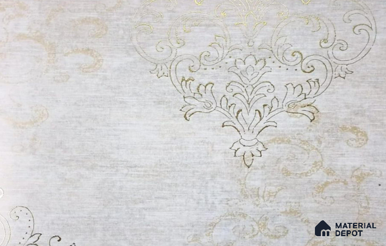 AMFL22617 | 10 Meter x 21 Inches Damask Look Wallpaper - 57.41 Sq. Ft. | Minimum 15% wastage during installation