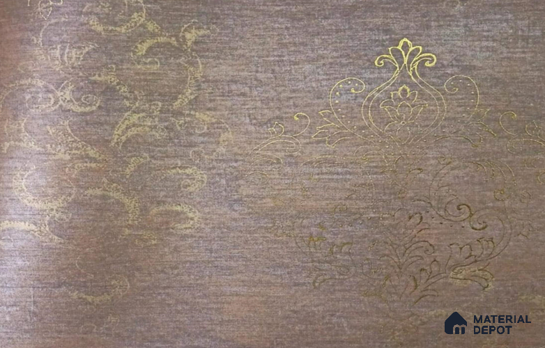 AMFL22619 | 10 Meter x 21 Inches Damask Look Wallpaper - 57.41 Sq. Ft. | Minimum 15% wastage during installation