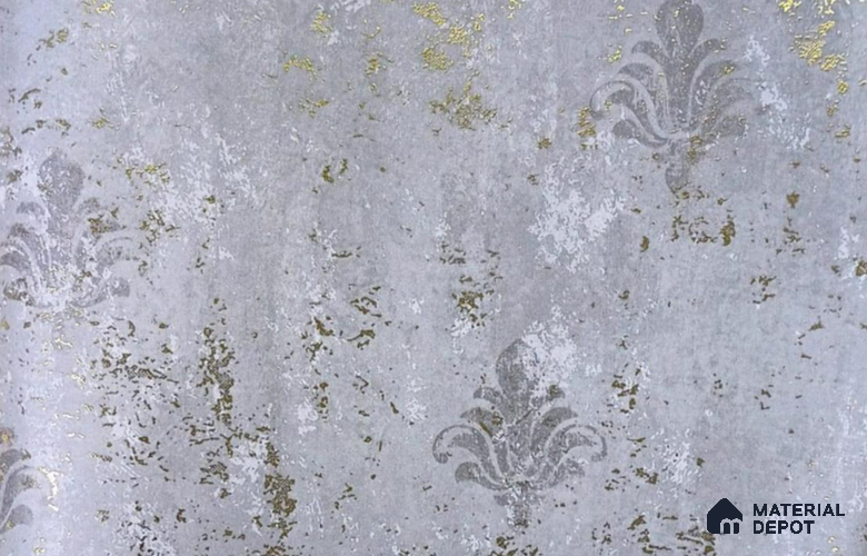 AMFL22634 | 10 Meter x 21 Inches Damask Look Wallpaper - 57.41 Sq. Ft. | Minimum 15% wastage during installation
