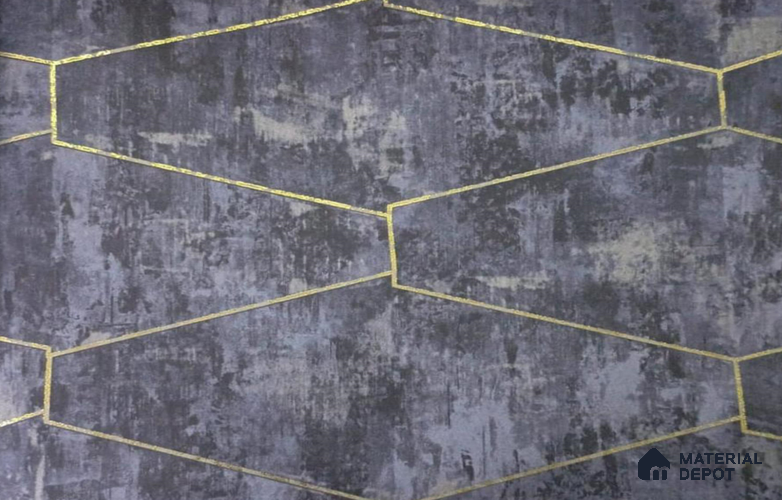 AMFL22642 | 10 Meter x 21 Inches Geometric Look Wallpaper - 57.41 Sq. Ft. | Minimum 15% wastage during installation