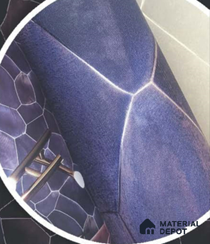 228109 | 10 Meter x 21 Inches Patterned Look Wallpaper - 57.41 Sq. Ft. | Minimum 15% wastage during installation