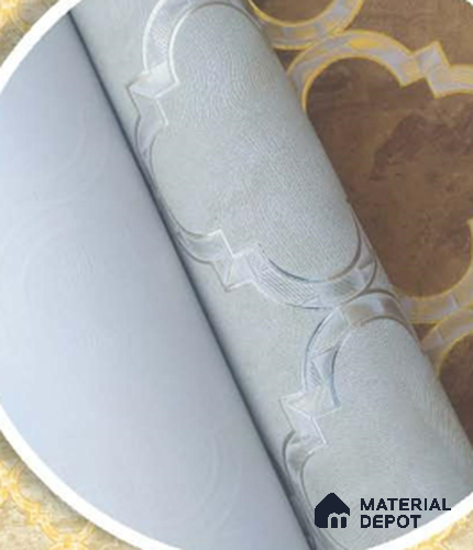 228114 | 10 Meter x 21 Inches Geometric Look Wallpaper - 57.41 Sq. Ft. | Minimum 15% wastage during installation