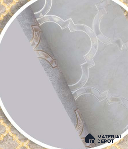 228115 | 10 Meter x 21 Inches Geometric Look Wallpaper - 57.41 Sq. Ft. | Minimum 15% wastage during installation