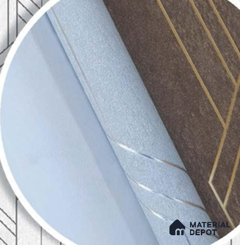 228127 | 10 Meter x 21 Inches Patterned Look Wallpaper - 57.41 Sq. Ft. | Minimum 15% wastage during installation