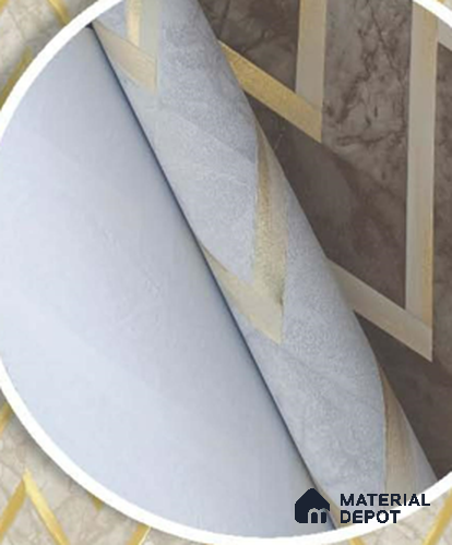 228129 | 10 Meter x 21 Inches Patterned Look Wallpaper - 57.41 Sq. Ft. | Minimum 15% wastage during installation