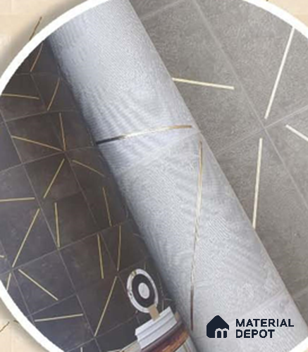 228137 | 10 Meter x 21 Inches Texture Look Wallpaper - 57.41 Sq. Ft. | Minimum 15% wastage during installation