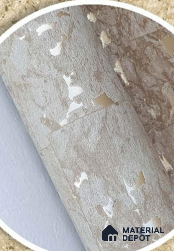 228142 | 10 Meter x 21 Inches Texture Look Wallpaper - 57.41 Sq. Ft. | Minimum 15% wastage during installation