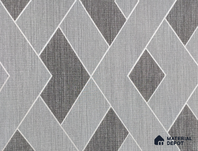29024 | 10 Meter x 21 Inches Geometric Look Wallpaper - 57.41 Sq. Ft. | Minimum 15% wastage during installation