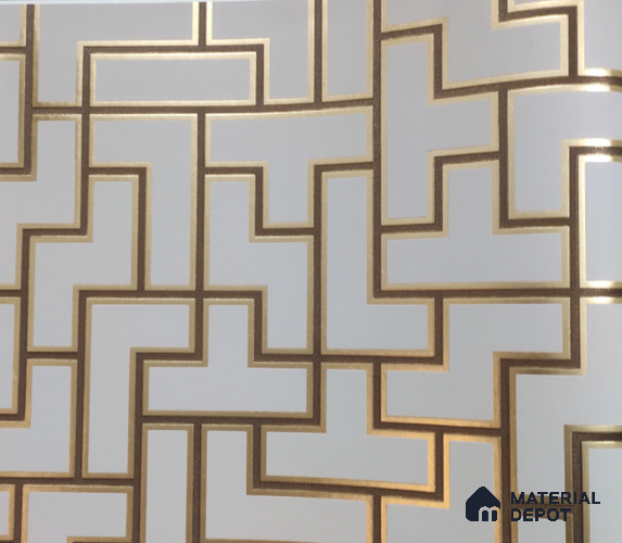 29093 | 10 Meter x 21 Inches Patterned Look Wallpaper - 57.41 Sq. Ft. | Minimum 15% wastage during installation