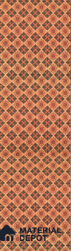 Multi Colour Patterned Look Cork Decorative Wall Panel PN 03692 8 ft x 2 ft - 1.25 mm | Suitable for Feature Wall, TV Unit & Living Room | Width is Subjected to 5% Variation