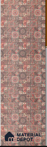 Multi Colour Patterned Look Cork Decorative Wall Panel PN 03694 8 ft x 2 ft - 1.25 mm | Suitable for Feature Wall, TV Unit & Living Room | Width is Subjected to 5% Variation