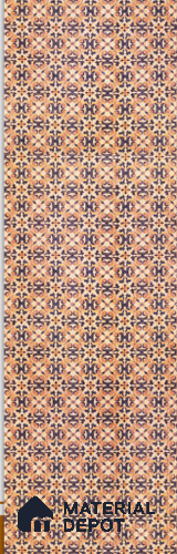 Multi Colour Patterned Look Cork Decorative Wall Panel PN 03695 8 ft x 2 ft - 1.25 mm | Suitable for Feature Wall, TV Unit & Living Room | Width is Subjected to 5% Variation