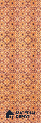 Multi Colour Patterned Look Cork Decorative Wall Panel PN 03698 8 ft x 2 ft - 1.25 mm | Suitable for Feature Wall, TV Unit & Living Room | Width is Subjected to 5% Variation
