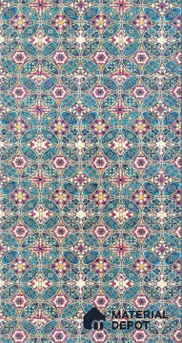 Multi Colour Patterned Look Cork Decorative Wall Panel PN 03705 8 ft x 2 ft - 1.25 mm | Suitable for Feature Wall, TV Unit & Living Room | Width is Subjected to 5% Variation