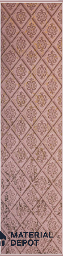 Brown Embossed Look Decorative Wall Panel PN 03122 8 ft x 2 ft - 1.5 mm | Suitable for Feature Wall, TV Unit & Living Room | Width is Subjected to 5% Variation