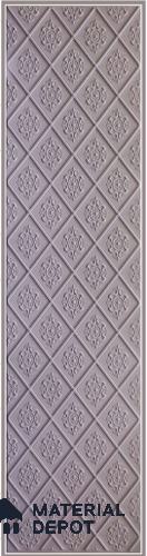 Grey Embossed Look Decorative Wall Panel PN 03127 8 ft x 2 ft - 1.5 mm | Suitable for Feature Wall, TV Unit & Living Room | Width is Subjected to 5% Variation