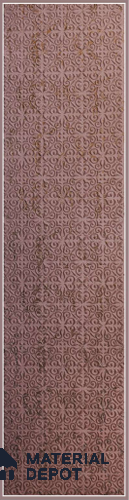 Brown Embossed Look Decorative Wall Panel PN 03136 8 ft x 2 ft - 1.5 mm | Suitable for Feature Wall, TV Unit & Living Room | Width is Subjected to 5% Variation