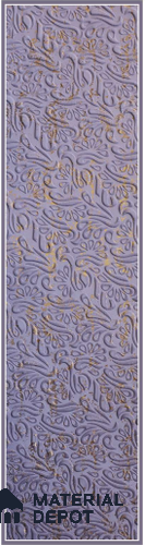 Violet Embossed Look Decorative Wall Panel PN 03137 8 ft x 2 ft - 1.5 mm | Suitable for Feature Wall, TV Unit & Living Room | Width is Subjected to 5% Variation