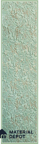 Green Embossed Look Decorative Wall Panel PN 03138 8 ft x 2 ft - 1.5 mm | Suitable for Feature Wall, TV Unit & Living Room | Width is Subjected to 5% Variation