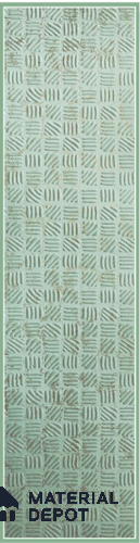 Green Embossed Look Decorative Wall Panel PN 03146 8 ft x 2 ft - 1.5 mm | Suitable for Feature Wall, TV Unit & Living Room | Width is Subjected to 5% Variation