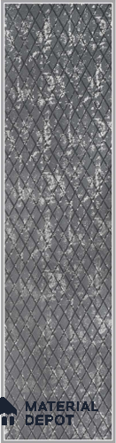 Grey Embossed Look Decorative Wall Panel PN 03152 8 ft x 2 ft - 1.5 mm | Suitable for Feature Wall, TV Unit & Living Room | Width is Subjected to 5% Variation