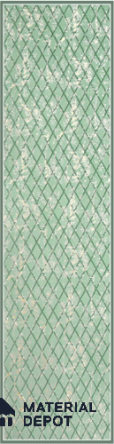 Green Embossed Look Decorative Wall Panel PN 03154 8 ft x 2 ft - 1.5 mm | Suitable for Feature Wall, TV Unit & Living Room | Width is Subjected to 5% Variation