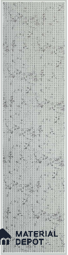 White Embossed Look Decorative Wall Panel PN 03157 8 ft x 2 ft - 1.5 mm | Suitable for Feature Wall, TV Unit & Living Room | Width is Subjected to 5% Variation
