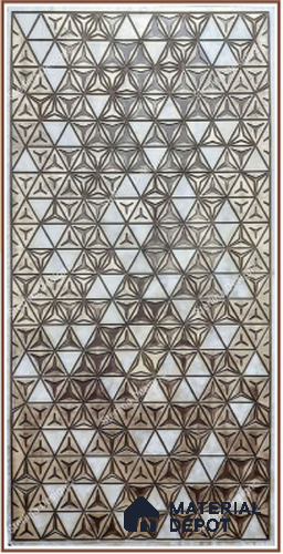Multi Colour Patterned Look HDF Decorative Wall Panel 21009 8 ft x 4 ft - 12 mm | Suitable for Feature Wall, TV Unit & Living Room | Width is Subjected to 5% Variation