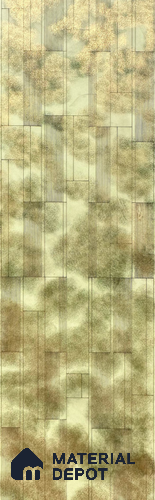 Brown Metallic Look HDF Decorative Wall Panel PN 03791 8 ft x 2 ft - 6 mm | Suitable for Feature Wall, TV Unit & Living Room | Width is Subjected to 5% Variation