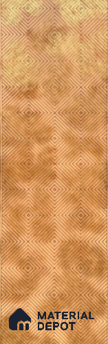 Brown Metallic Look HDF Decorative Wall Panel PN 03802 8 ft x 2 ft - 6 mm | Suitable for Feature Wall, TV Unit & Living Room | Width is Subjected to 5% Variation