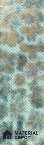 Grey Metallic Look HDF Decorative Wall Panel PN 03803 8 ft x 2 ft - 6 mm | Suitable for Feature Wall, TV Unit & Living Room | Width is Subjected to 5% Variation