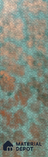 Grey Metallic Look HDF Decorative Wall Panel PN 03807 8 ft x 2 ft - 6 mm | Suitable for Feature Wall, TV Unit & Living Room | Width is Subjected to 5% Variation