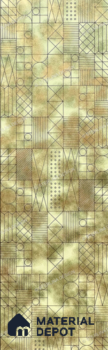 Brown Metallic Look HDF Decorative Wall Panel PN 03815 8 ft x 2 ft - 6 mm | Suitable for Feature Wall, TV Unit & Living Room | Width is Subjected to 5% Variation