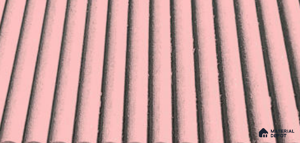 Red Plain Colour Louver 451 STER (451) 8 ft x 4 ft MDF Panel - 8 mm | Suitable for Feature Wall, TV Unit & Living Room | Width is Subjected to 5% Variation