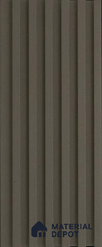Beige Plain Colour Louver PN 03631 9.5 ft x 4.9 inch WPC Panel - 12 mm | Suitable for Feature Wall, TV Unit & Living Room | Width is Subjected to 5% Variation