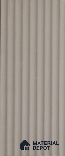 White Plain Colour look PN 03632 Elespe 9.5 ft x 5 inch WPC Louvers/Panels - 12 mm | Image 01