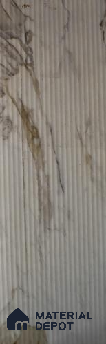 Marble Fluted LM 12717 8 ft x 4 ft Texture Finish Decorative Laminate - 1 mm | Suitable for TV Unit,Wardrobe, Kitchen Cabinets