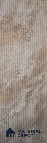 Marble Fluted LM 12718 8 ft x 4 ft Texture Finish Decorative Laminate - 1 mm | Suitable for TV Unit,Wardrobe, Kitchen Cabinets