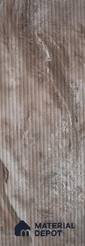 Marble Fluted LM 12719 8 ft x 4 ft Texture Finish Decorative Laminate - 1 mm | Suitable for TV Unit,Wardrobe, Kitchen Cabinets