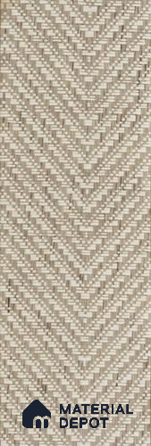 LM 12312 18 ft x 3 ft Texture Finish Weaved Cane Decorative Laminate - 0.5 mm