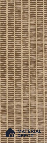 LM 12292 18 ft x 3 ft Texture Finish Weaved Cane Decorative Laminate - 0.5 mm