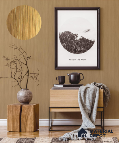 NPP682503 | 10 Meter x 21 Inches Stripes Look Wallpaper - 57.41 Sq. Ft. | Minimum 15% wastage during installation